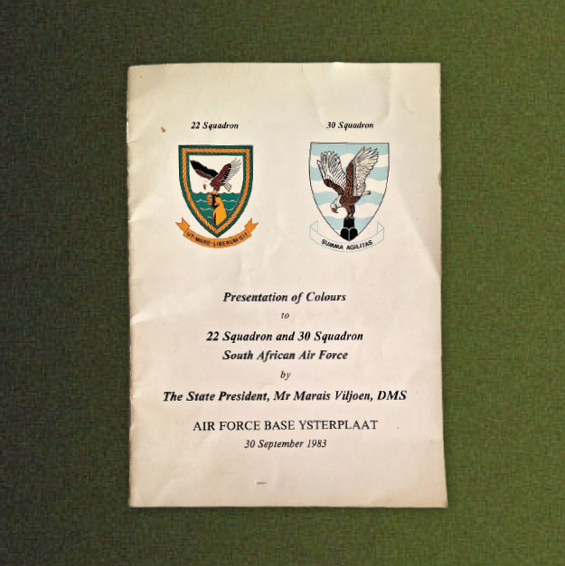 SABWPW1403 SAAF Presentation of Colours 22 & 30 Squadrons - Warstore